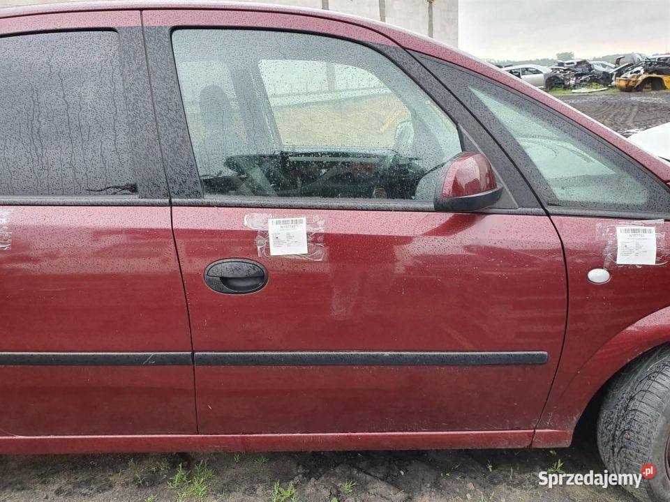 DRZWI PRAWE PRZÓD OPEL MERIVA A Z3IU osobowe Lipno