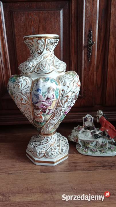 Porcelanowy wazon kujawsko-pomorskie Włocławek