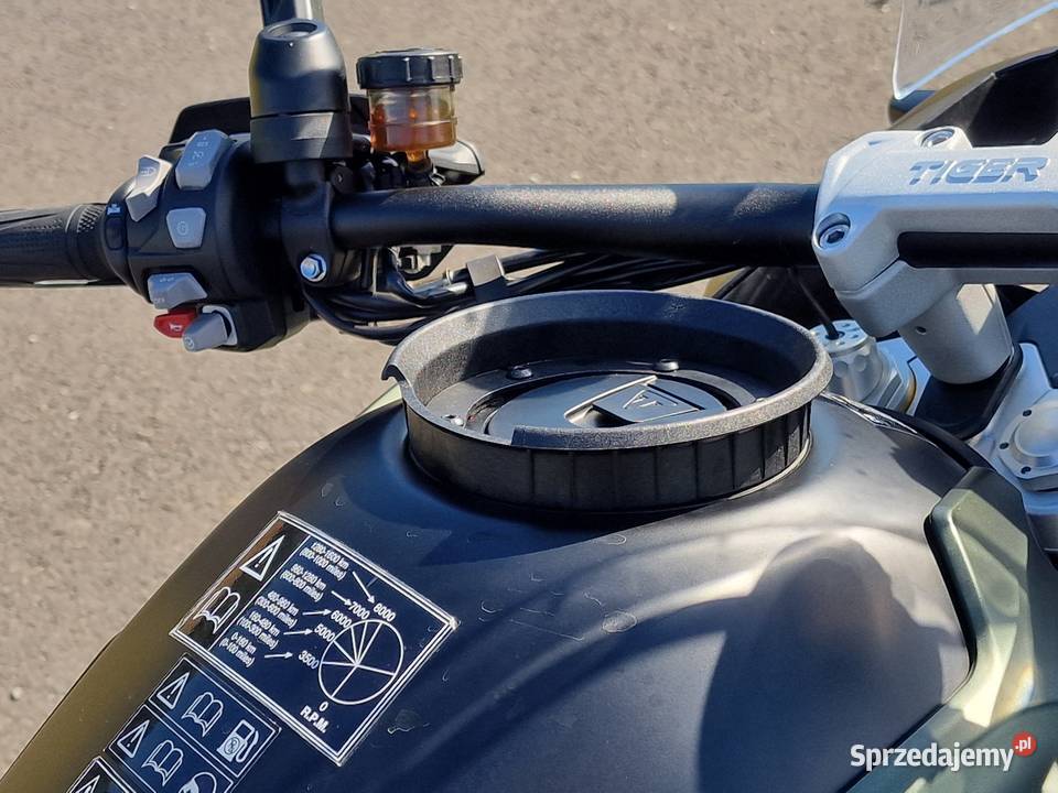 triumph tiger rally explorer 1200 full manualna wielkopolskie Poznań