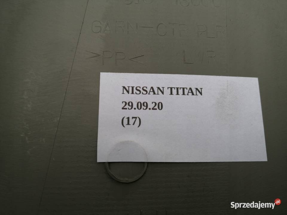 DOLNA LISTWA PODPORA DRZWI NISSAN TITAN ARMADA Nowy Tomyśl sprzedam