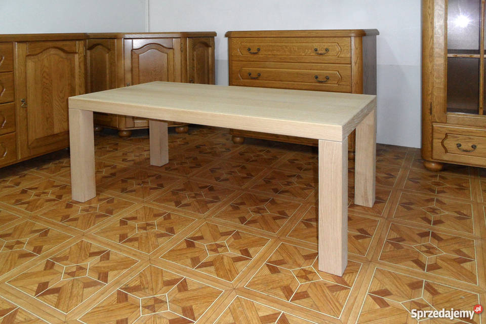 Ława dębowa prostokątna nowa wyprzedaż Stoły, krzesła, biurka Maków Podhalański