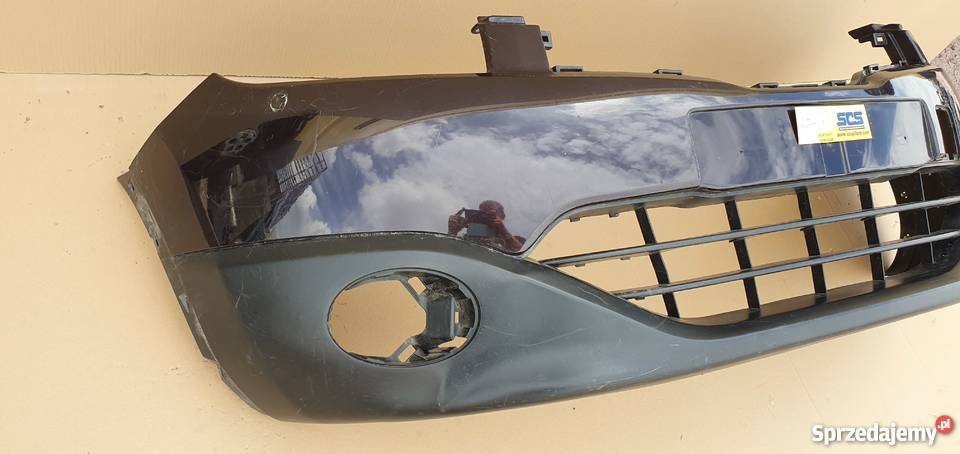 NISSAN QASHQAI J10 ZDERZAK PRZÓD Bieleń