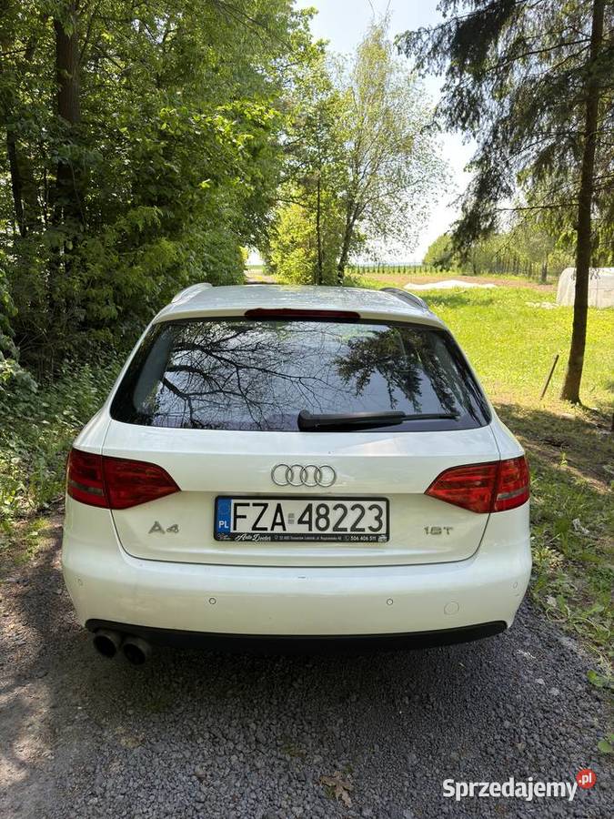 Audi A4 B8 18 TFSI 2008 OC przegląd lubelskie Spławy