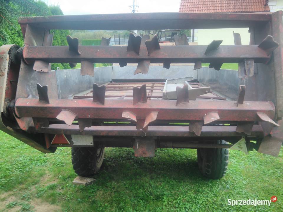 Rozrzutnik obornika 25t nieuszkodzony małopolskie Bobowa