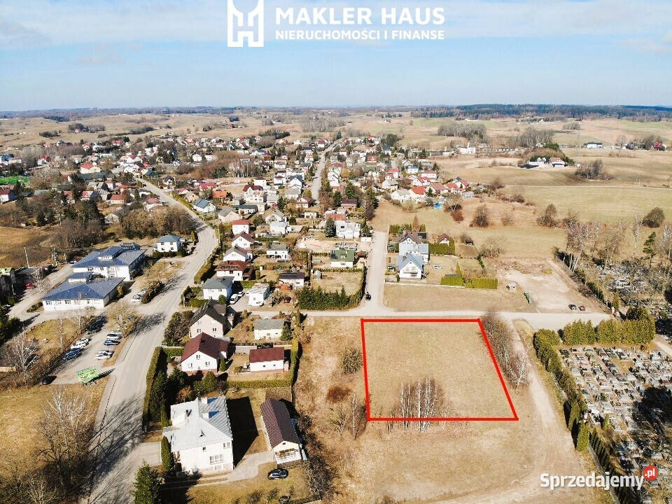 Działka usługowa 13U branża pogrzebowa i handel Puńsk