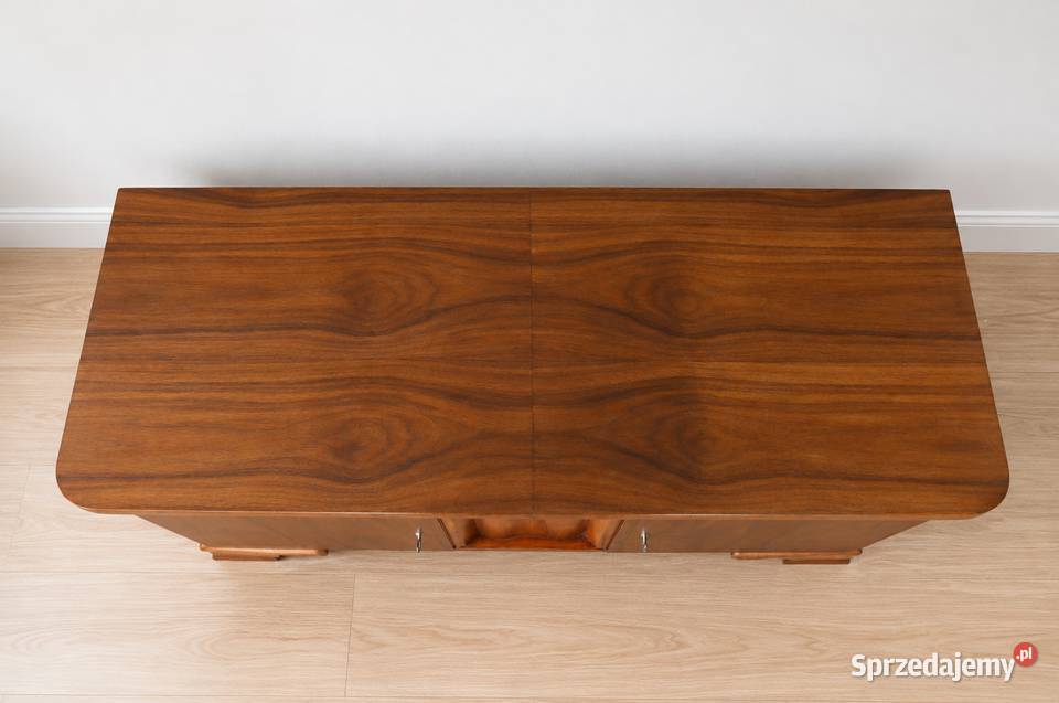Komoda Art Deco orzech szafka pod RTV Poznań