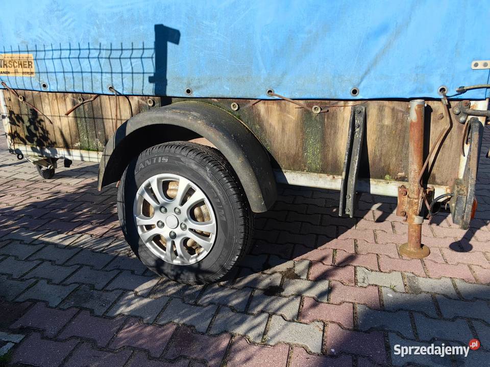 Przyczepka przyczepa samochodowa plandeka 1000 lubuskie