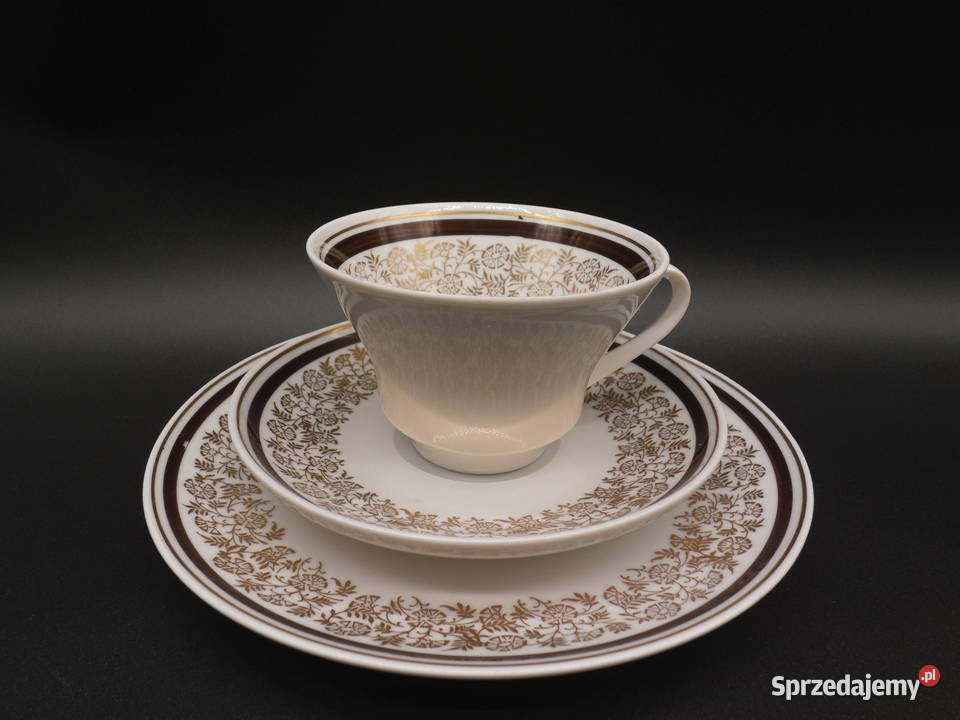 Zestaw śniadaniowy trio z porcelany Weimar Raszków
