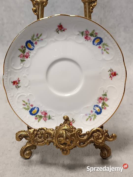 SELTMANN WEIDEN Duet Kolekcjonerska Filiżanka Porcelana i szkło