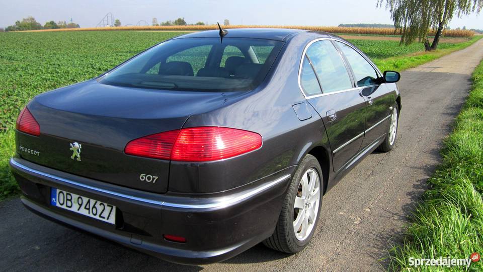 Peugeot 607 Biturbo 2007r super stan 264328km Zator sprzedam