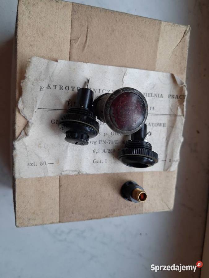 Kontrolka gniazdo bezpiecznik junak m07 m10 Pozostałe Poraj