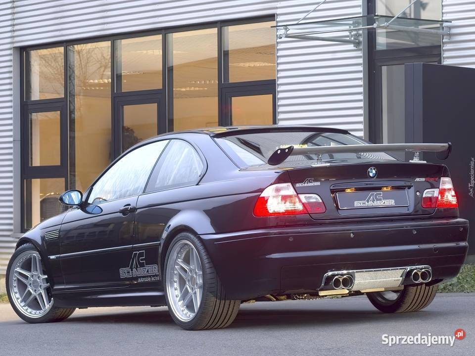 BMW E46 M3 SPOILER LOTKA E 46CSL BLENDA E46 M3 Otwock