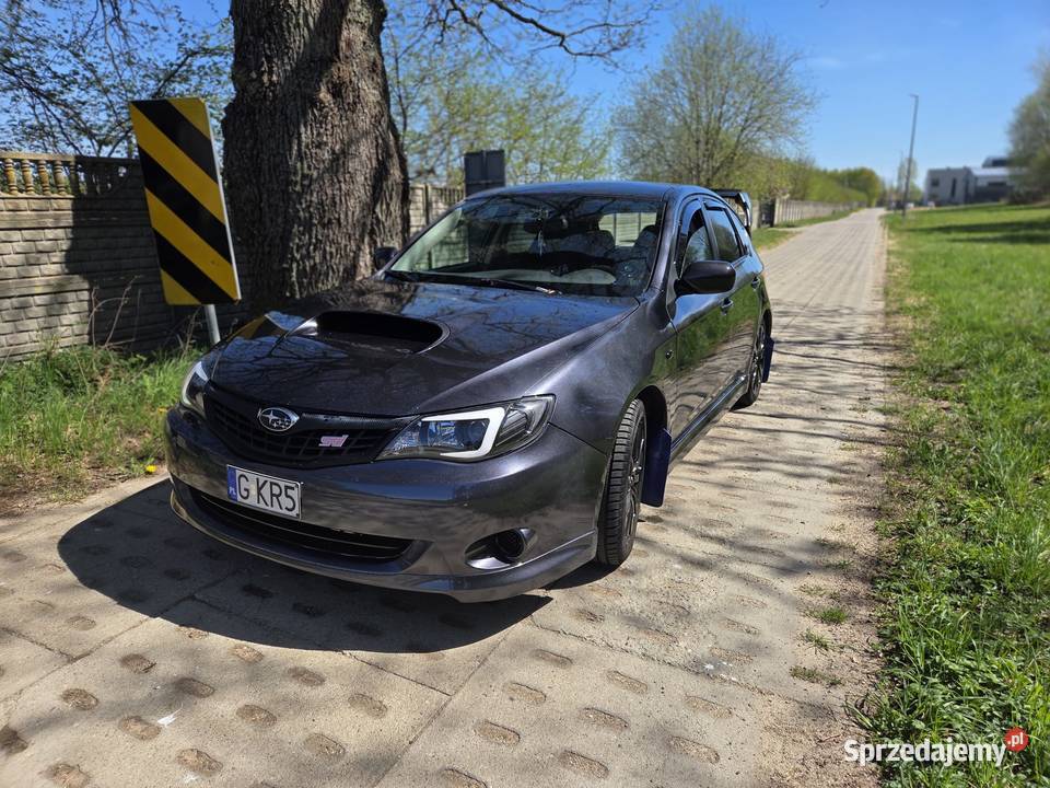 Subaru Impreza 2008 25 turbo 310 500 Nm AWD 310KM pomorskie Gdańsk