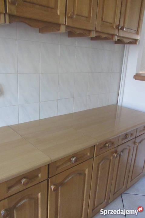 Sprzedam tanio drewniane meble kuchenne Dzierżoniów