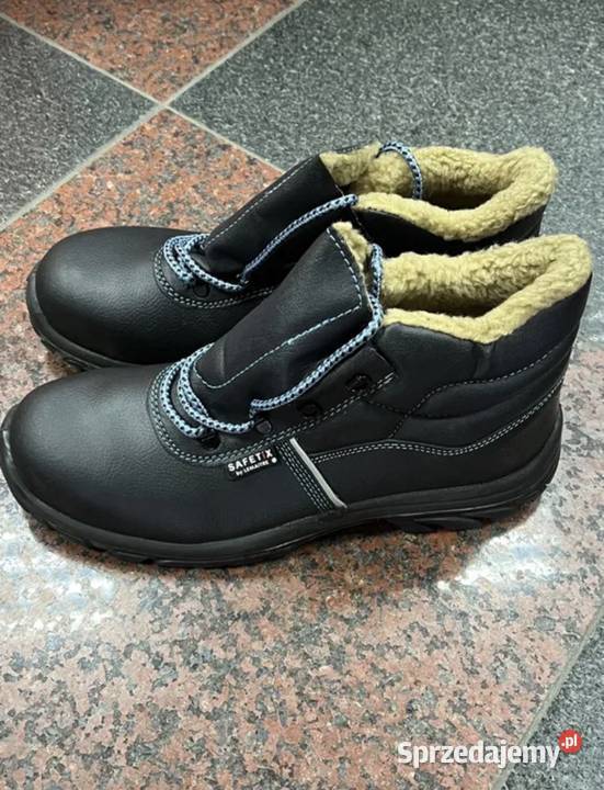 Buty robocze skórzane ocieplane z wkładką Kraków