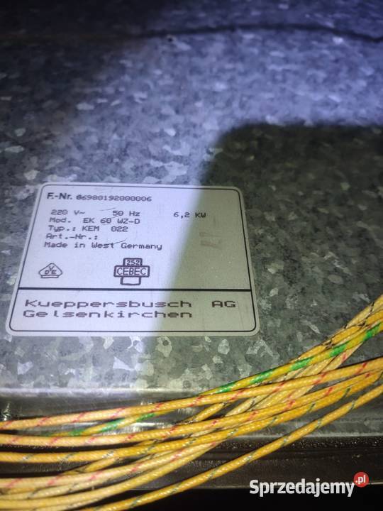 Piekarnikpłyta halogenowa firmy Kuppersbusch Kuchenki i piekarniki Lubin sprzedam
