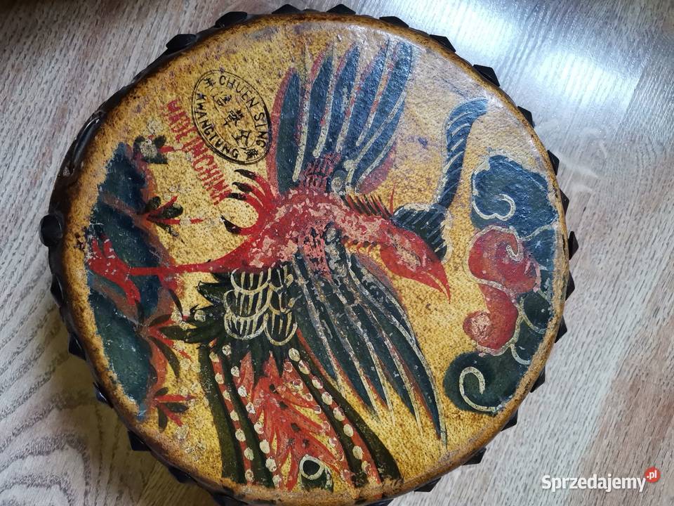 Stary bębenek Art Deco Kraków