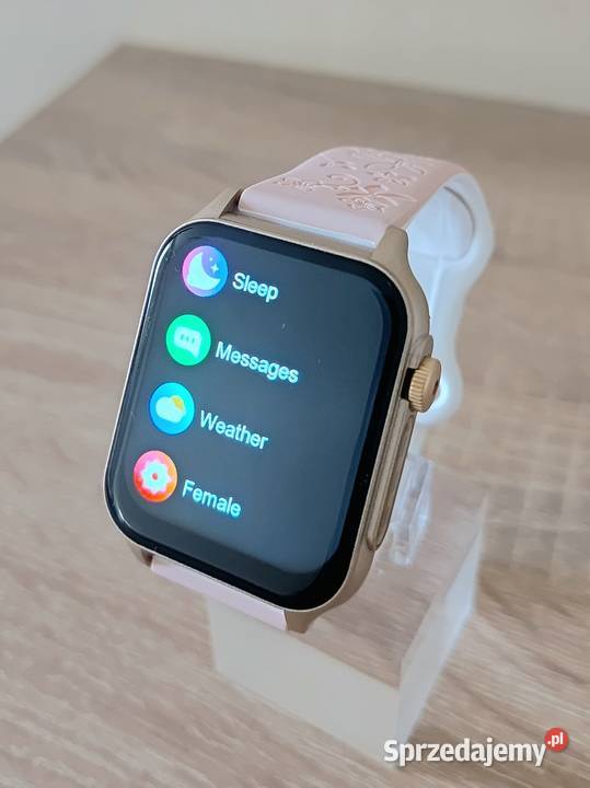 Smartwatch wyświetlacz 196 spora bateria 2 paski kujawsko-pomorskie Nakło nad Notecią