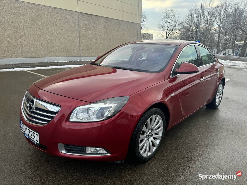 Opel Insignia 28 V6 4x4 Niski Przebieg nieuszkodzony Łódź