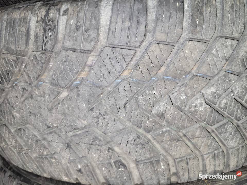 Opona zima 225 50 R17 Continental 6mm Bystra Podhalańska