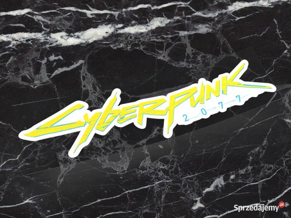 Naklejka K13 CYBERPUNK 10 x 25 cyber punk 2077 2