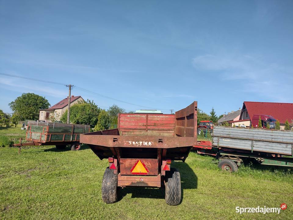 Przyczepa rolnicza Tim jednoosiowa wysokiego Sośno sprzedam