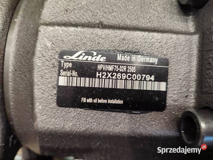 Pompa jazdy Linde HPVHMF7502R 2505 Pozostałe