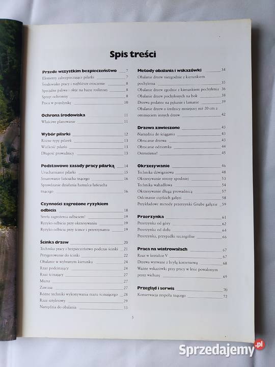 Podręcznik praca pilarką HUSQVARNA informatyka i technika