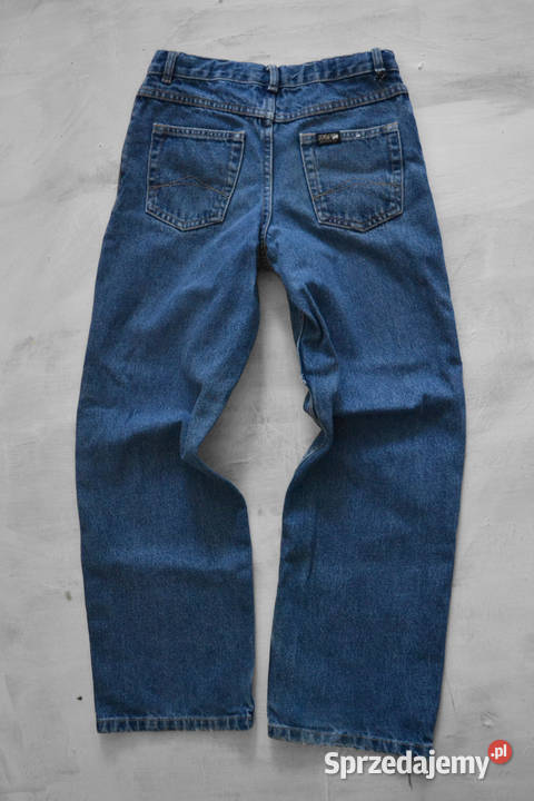 luźne jeansy z wysokim stanem szerokie modne XS mazowieckie Warszawa
