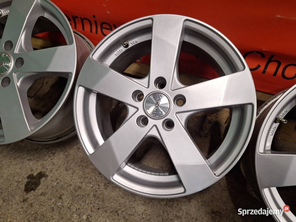 nowe Alufelgi 5x108 16 ET48 DEZENT Ford Renault Średnica 16" Choceń