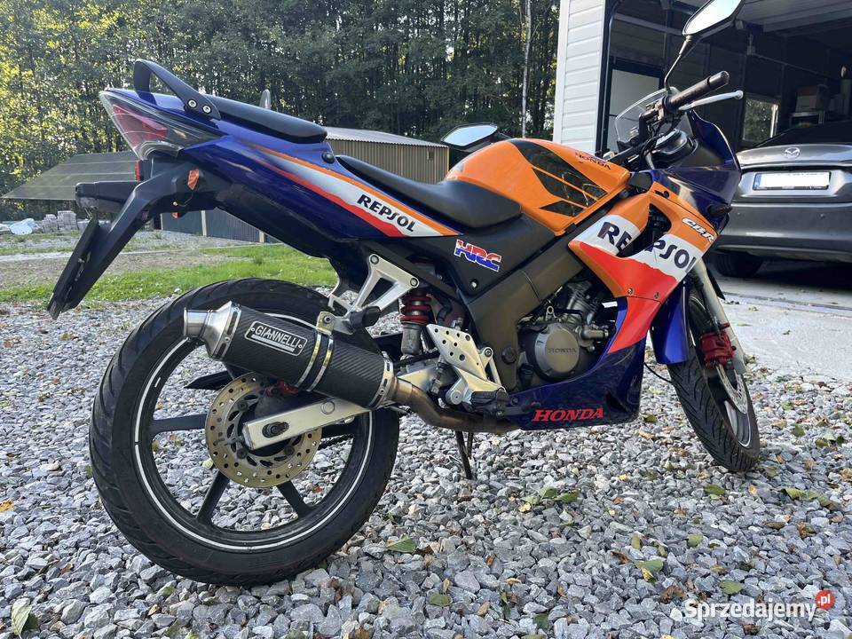 Honda CBR 125R Repsol ikona wśród sportowych Rok produkcji 2005 Głogów Małopolski