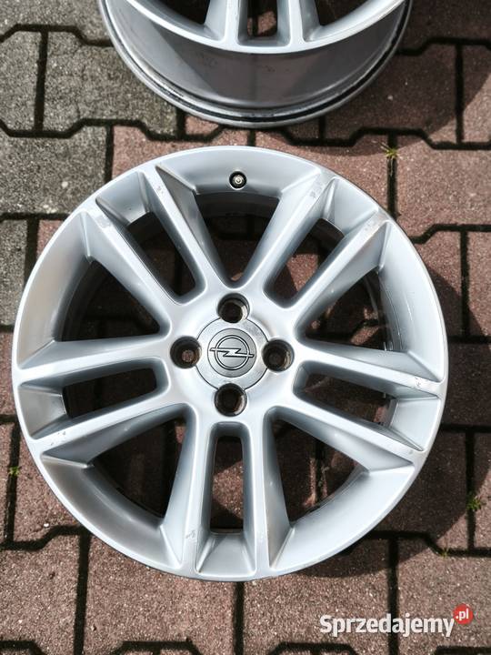 Alufelgi 17 ET44 Opel Corsa D Adam Astra H 4x100 aluminiowe Opony i felgi Radzymin sprzedam