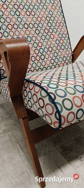 fotel fotele Tatra Czechosłowacja lata 60te łódzkie Radomsko