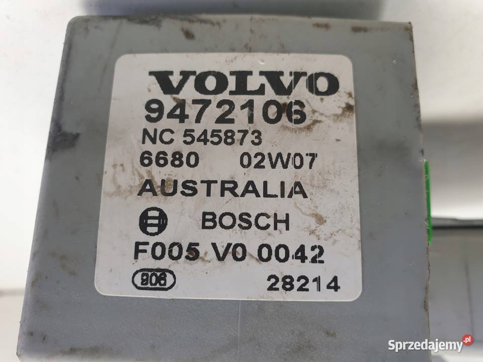 Volvo S40 V40 19 D MAP SENSOR Moduł 9472106 osobowe sprzedam