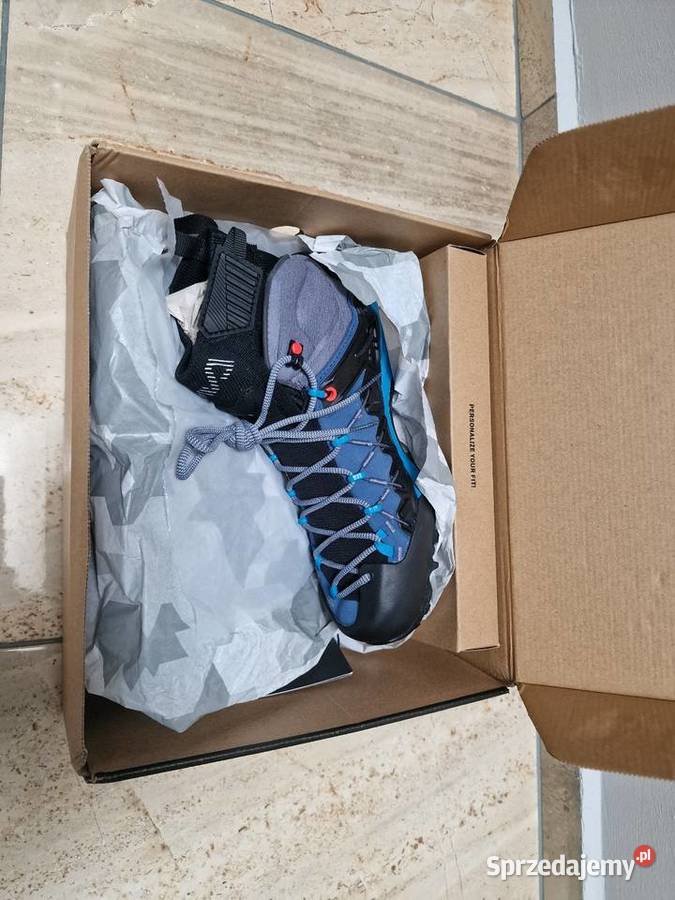 Buty Górskie wysokie Saleva 3613 niebieski