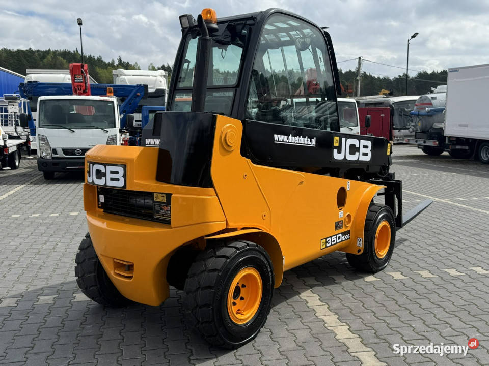 wózek czołowy JCB TLT 35D 4x4 T4 TELESKOP Wózki widłowe świętokrzyskie Widełki sprzedam