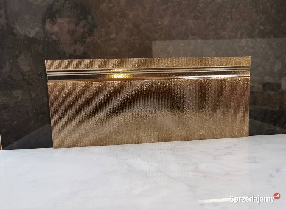 Płytki ROBERTO CAVALLI 165X40 ALzata Oro Dekor małopolskie Poskwitów