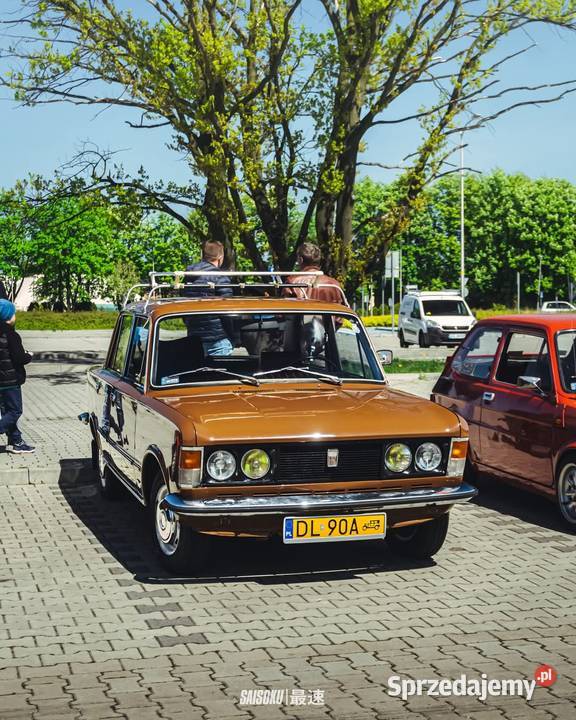 Polski Fiat 125p 1976r Zabytek z historią manualna Legnica