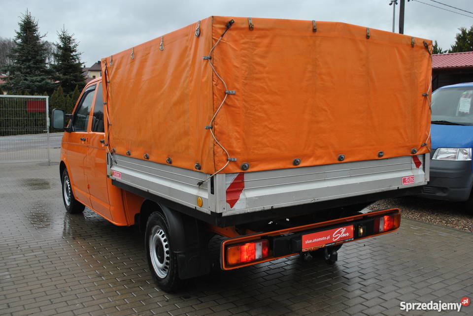 Volkswagen Transporter Doka Dubel Kabina Klima pomorskie Sierakowice
