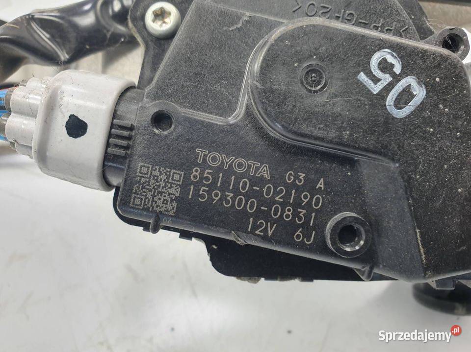 MECHANIZM WYCIERACZEK PRZÓD TOYOTA AURIS I Lipno