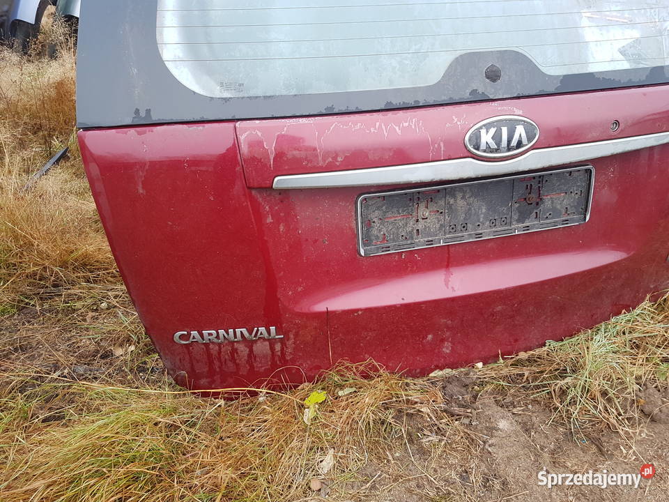 KIA CARNIVAL III 2007 2008 SEDONA II KLAPA wielkopolskie