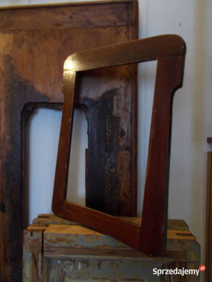 Przedwojenna RamkaStyl Secesyjny Drewno Klinowe zachodniopomorskie Szczecin