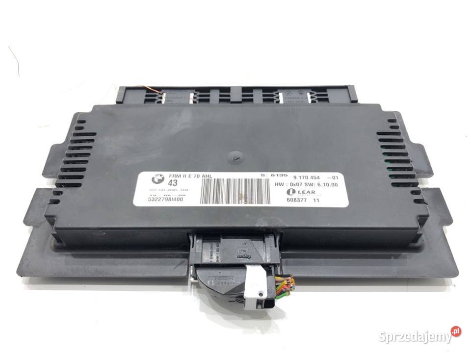 MODUŁ ŚWIATEŁ FRM BMW E71 9170454 0714 STEROWNIK podkarpackie