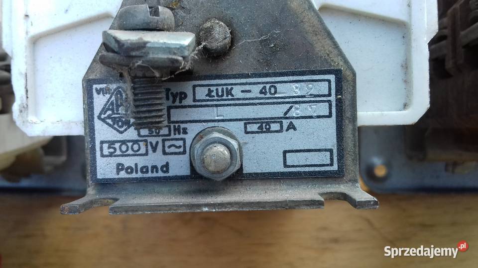 Włącznik ŁUK 40 stycznik Bytom