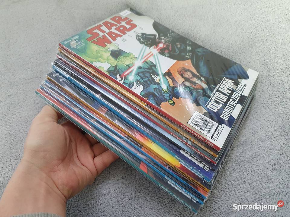 Star Wars Komiks zestaw 9 tomów komiksy Egmont fantasy i s-f Gdynia