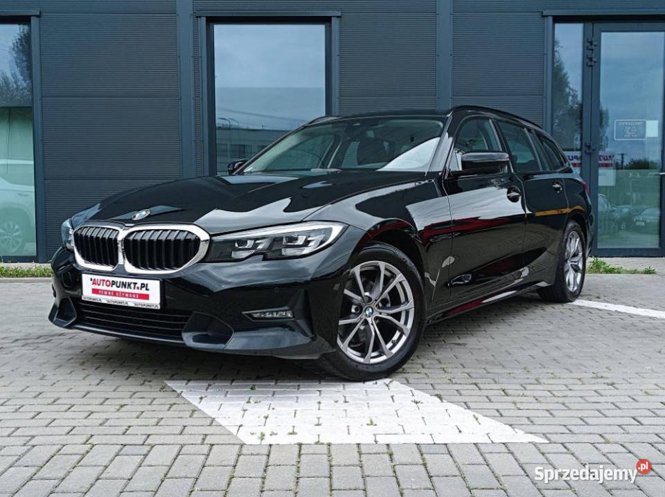BMW SERIA 3 2021r FV23 Skóra PodgrzFotele diesel Kraków