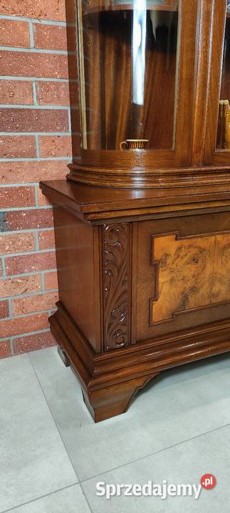 Ekskluzywna serwantka witryna dębowa Łagów sprzedam