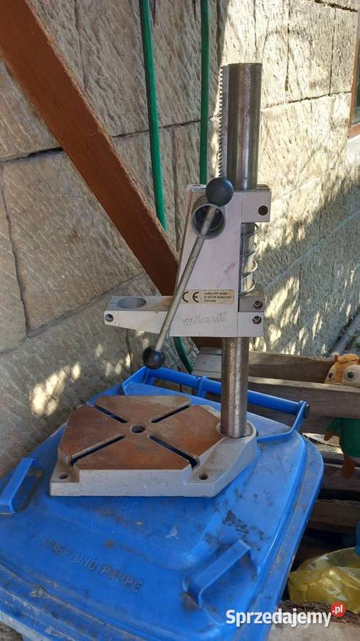 Wiertarka stołowa Wolfcraft statyw stojak Rożnowa