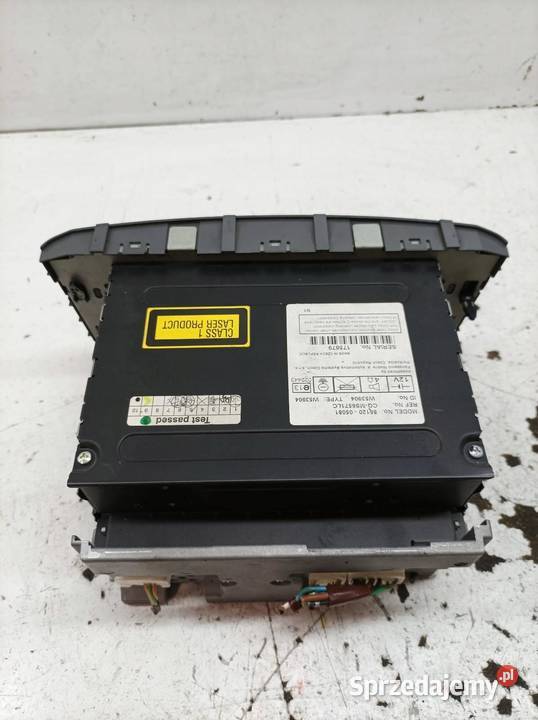 RADIO 8612005081 Toyota Avensis II 20032009 Rok produkcji 2004 sprzedam