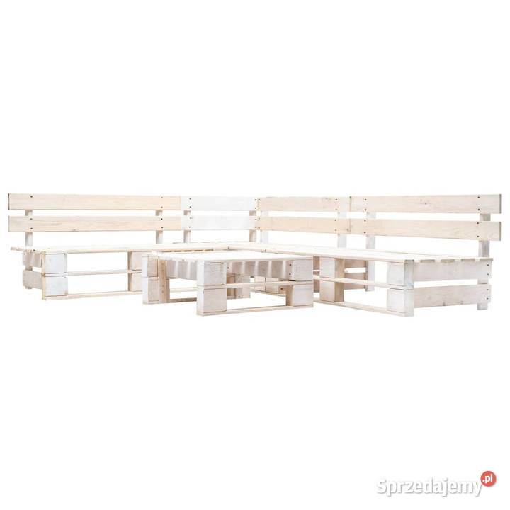 vidaXL 4cz zestaw ogrodowy palety z drewna Pozostałe Warszawa sprzedam